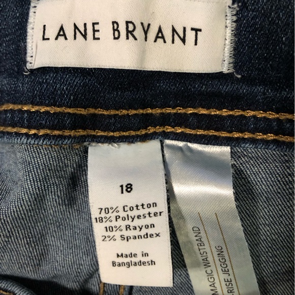 Lane Bryant Sz 18 Denim Crops - Picture 5 of 6